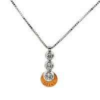 Collana Bliss Donna in Oro Diamante 0.21 Ct K13563 - K13563